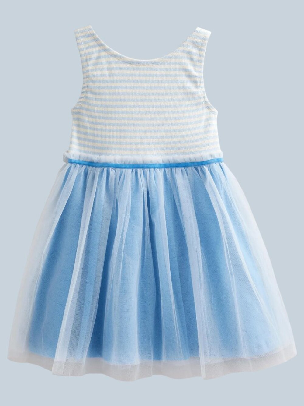 NWT Mini Boden Tulle Jersey Dress